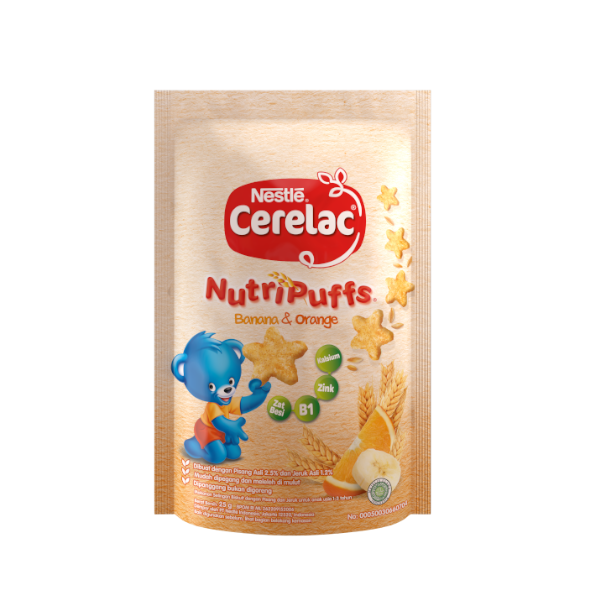 Nutripuffs Banana & Orange