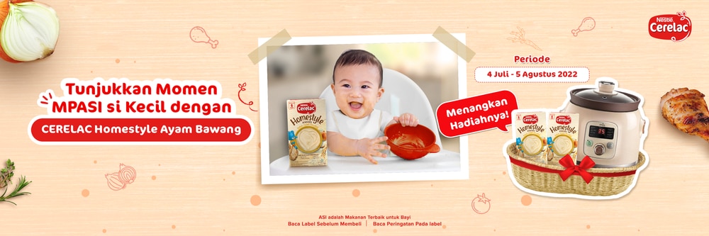 Syarat Dan Ketentuan Kompetisi Foto Momen MPASI si Kecil dengan CERELAC Homestyle Ayam Bawang (“Program”)