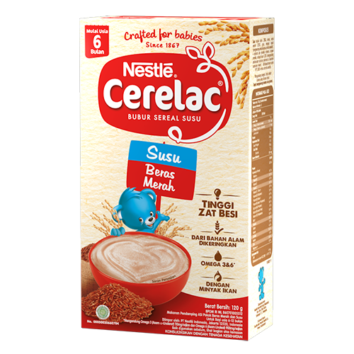 Kemasan Samping Cerelac Susu Beras Merah 2