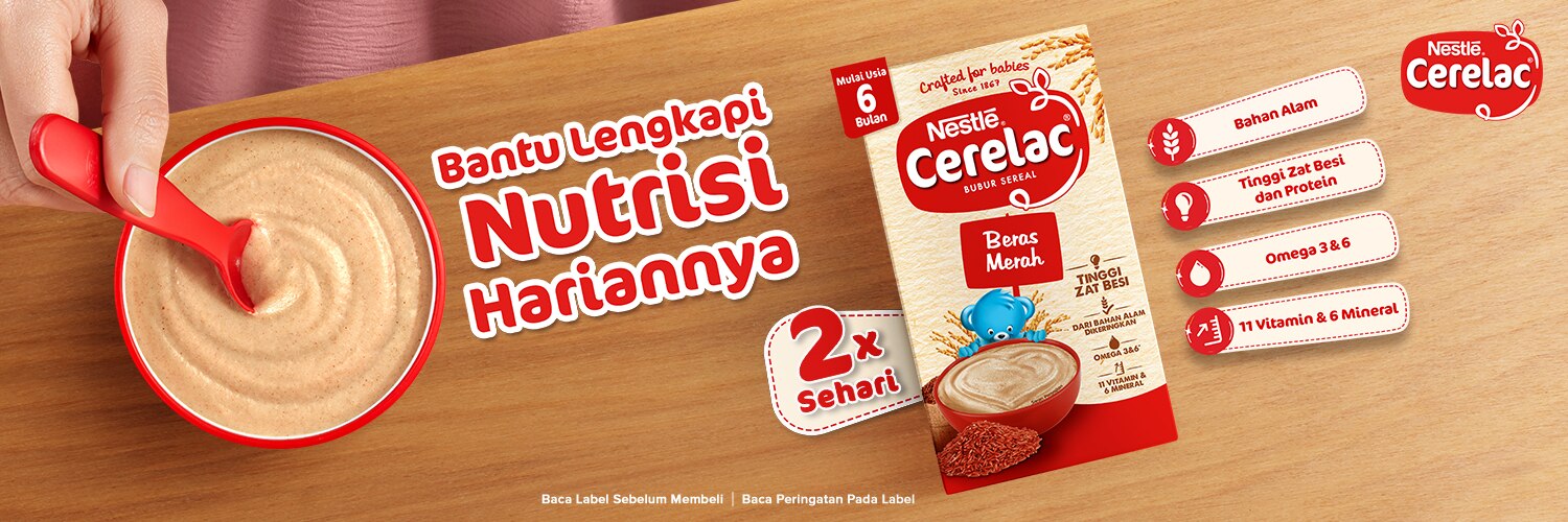 Cerelac Bantu Lengkapi Nutrisi Hariannya Mobile Image