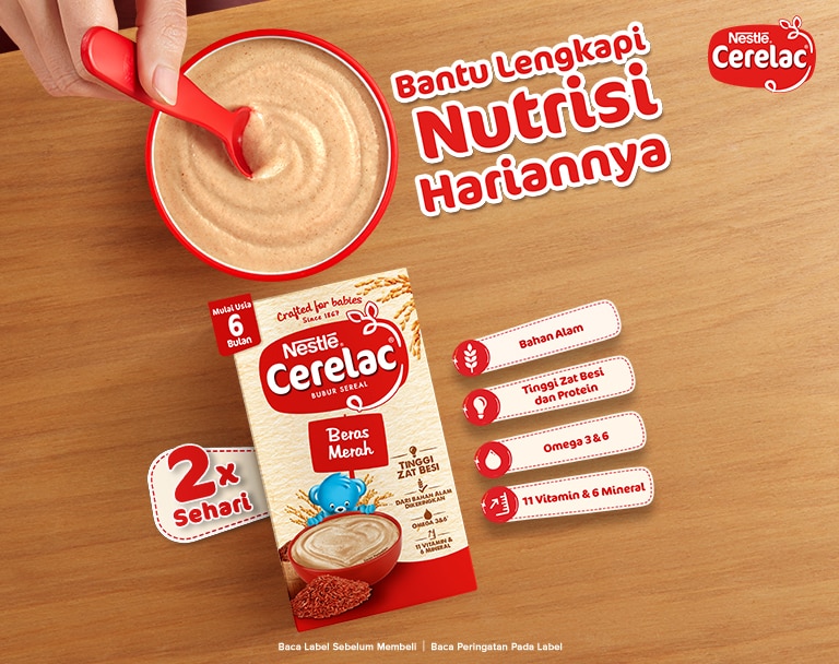 Cerelac Bantu Lengkapi Nutrisi Hariannya Mobile Image