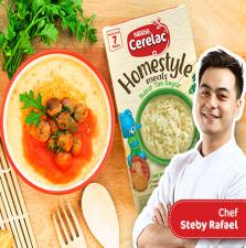Gambar miniatur Bubur Bola Daging Tim Sayur Homestyle