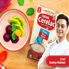 Cerelac Susu buah naga kiwi Beras Merah