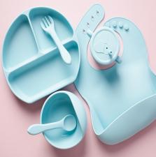 set makan silikon untuk bayi image thumbnail